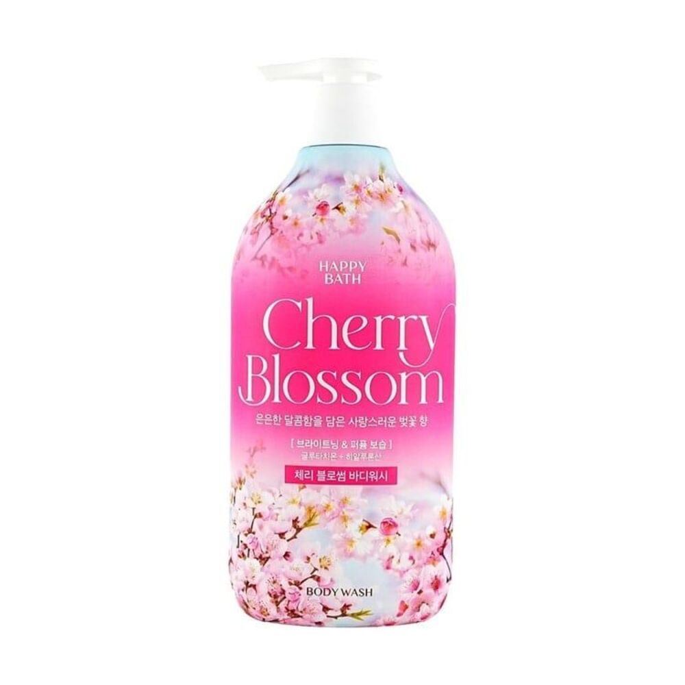 HAPPY BATH Cherry Blossom Perfumed Body Wash 31.75 oz Pump Bottle